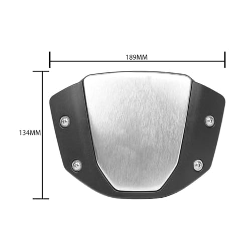 Déflecteurs pare-brise sport CB650R anti-turbulence pour protection moto