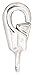 Lucky Line Products Eyelet Spring Snap L, 3-3/4", 3/4" Eye Inside Dia. Iron Casting 4FCR4-1 Each