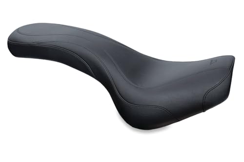 Mustang 1999-'15 Road Star 1600 & 1700 Daytripper 1-Pc Seat Suitable for Yamaha - Black