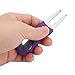Foldable Golf Divot Repair Tool, Stainless Steel Foldable Golf Divot Tool with Green Fork and Magnetic Ball Marker for Golfers(Purple), Golf Green Fork Divot Tool Repair Metal Foldable Tool, Stai
