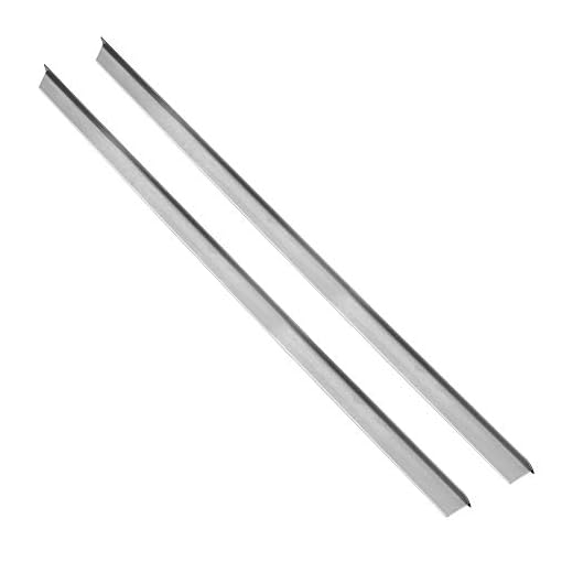Vance 23-3/4 Inch Long Stainless Steel Counter Trim Kit for Backless or Slide-in Stoves | 2 Pack | Oven Gap Filler | Heat Resistant | Seals Gaps Between Counter and Stovetop | Easy to Clean