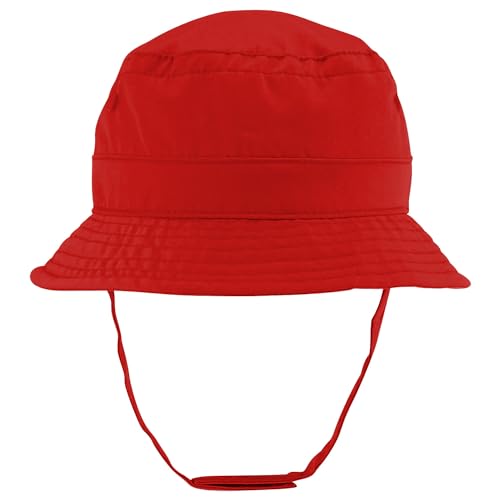 Trendy Apparel Shop Infant Light Weight Bucket Hat with Chin Strap2