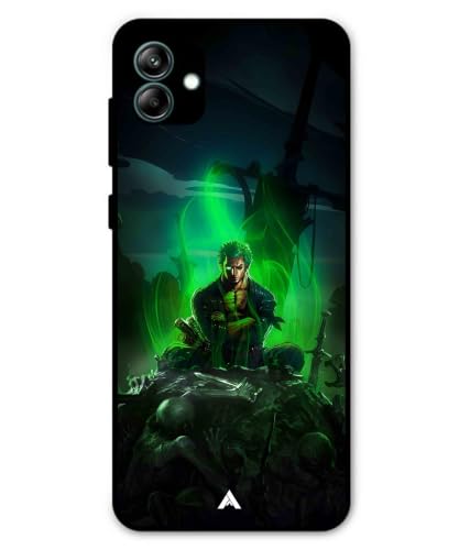 Image of Premium Anime 1 Case for Samsung Galaxy A04 (Glossy Finish) Soft-Touch Metal TPU Back Cover, Shockproof, Designer, Aesthetic Mobile Phone Case