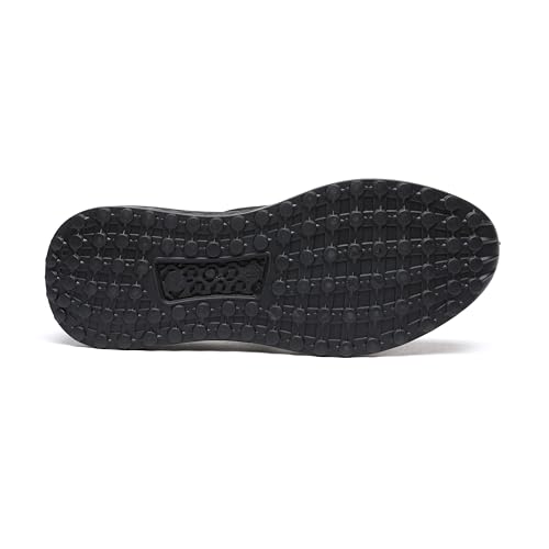 Image of Bernal Black Sneakers for Women Walking Shoes Non Slip Lightweight Casual Breathable Tennis Shoes Work Travel