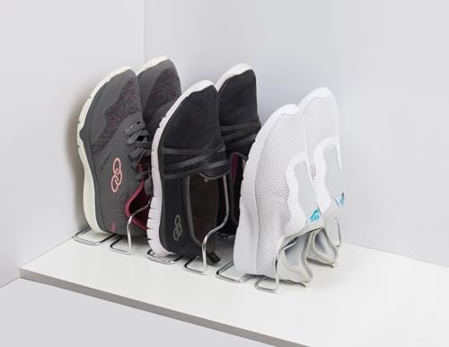 Passerini, Shoe Rack Closet Organizer for Shoes Tennis Shoe, croma, 1590-7