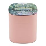 BWQMNT Boîte de rangement pour bijoux Monet Footbridge   Pour femme   Support pour colliers et boucles d'oreilles   Cadeau d'anniversaire idéal