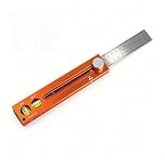 Extendable Aluminum Alloy Marking Ruler, Spirit Level Multifunctional Measuring Ruler with Level Bubble, Heavy-Duty Precision Tool,12-24 Inch, for Professional Woodworking for DIY Projects
