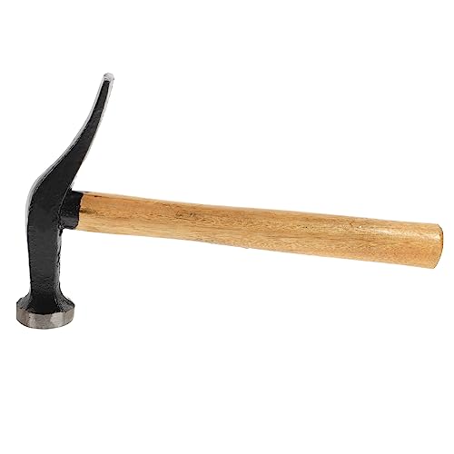 Mipcase Shoe Repair Hammer Wood Handle Rustproof Lightweight Professional Shoemaking Tool