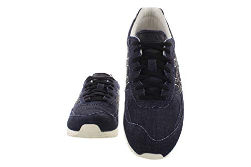 Asics Men's Gel-Sight Navy/Black Ankle-High Leather Fashion Sneaker - 11M