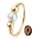 hengkaixuan Piercing de aro de acero quirúrgico 316L con ópalo para nariz, piercing para tragus, rook, daith, cartílago, hélice, caracola, Acero inoxidable, otro