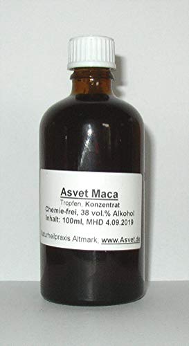 100ml Maca Tinktur, Tropfen, Zubereitung ohne Chemie, handgemacht, 100% vegan und natürlich !