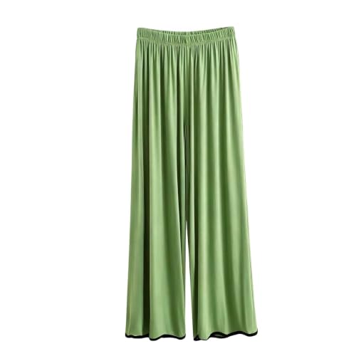 Pantalon de loisir décontracté à coupe large pour vêtement de maison