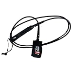 Rock It Surf Premium Surfboard Leash, 6ft & 8ft Surf Board Leashes, 7mm Legrope Strap for Shortboard, Longboard or SUP Made with Recycled Materials, Extra Strength Velcro & Stainless Swivels - Image 5