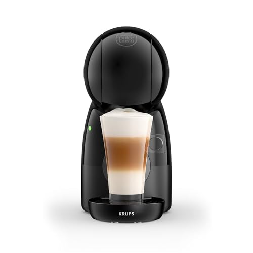 Krups Nescafé Dolce Gusto Piccolo XS KP1A3BCAS Kapselkaffeemaschine, 15 bar, 0,8 l Kapazität, 40 s heiß, Eco-Modus, Schwarz
