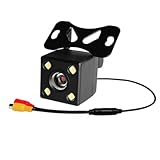 Caméra de recul vidéo HD universelle DVD angle HD caméra de recul de voiture caméra de stationnement de nuit.