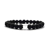 💗 Das Onyx Armband von KARDINAL WEIST im klassisch gehaltenem Schwarz verleiht jedem Outfit das gewisse Extra. Eine 18k vergoldete oder versilberte Herz-Perle aus Hämatit wurde als Highlight zwischen die Onyx Perlen gesetzt.