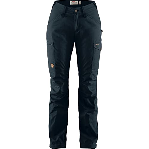 Fjällräven Damen Kaipak Trousers Curved W Pants, Dark Navy, 42W EU
