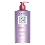 L'Oréal Paris EverPure Sulfate-Free Shampoo, Moisture Shampoo for Hydrating Dry, Colour-Treated Hair, Deeply Replenishes for Instant Hydration and Softness, With Rosemary, 680ml