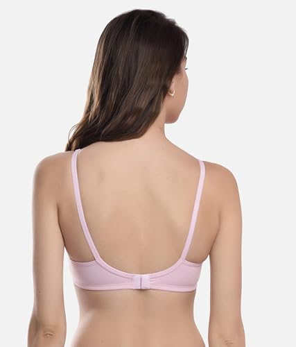 Image of FIMS - Fashion is my style Women Cotton Blend Non-Padded Non-Wired Moulded Bra Multicolor Cup- B