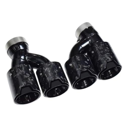 Embout d'échappement en fibre de carbone et buse acier BMW G30