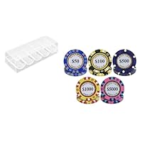 Amazon | モンテカルロ カジノチップ ポーカーチップ バカラチップ