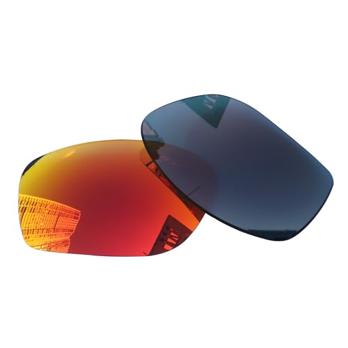 Image of Acefrog 4 Pairs Polarized Replacement Lenses for Oakley Conductor 8 OO4107 Sunglasses, Perfectly Fit, Shatterproof, Anti-scratch, Value Pack