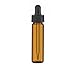 PREMIUM VIALS CREATIVE PACKAGING SOLUTIONS 2 Dram AMBER Glass Vial - Dropper - Pack of 72