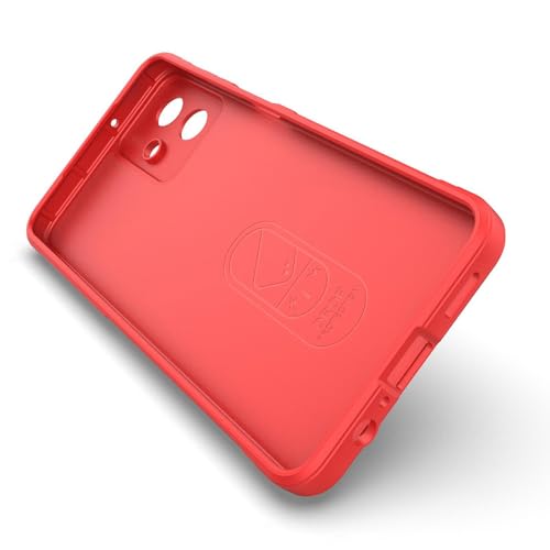 Image of Amazon Basics Mobile Cover for Samsung Galaxy A07 | Full Camera Protection | Liquid Silicon Case | Flexible Bumper Case for Samsung Galaxy A07 4G /5G /F07 4G /M07 4G /M17e 5G /F70e 5G (Red)