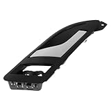 A ABSOPRO Front Driver Side Interior Door Handle Für VW Für Skoda 2001-2008 Inside Door Handle Schwarz Chrome 1 Pc