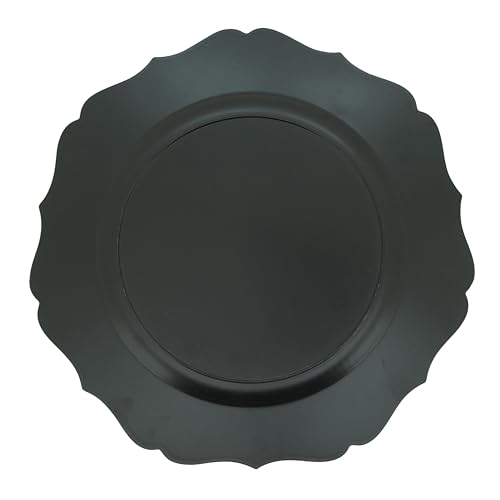 Set de 4 Platos Decorativos Redondos Texturizados 13" miniatura 2
