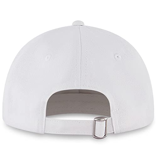Disney Men's Baseball Cap, Mickey Mouse Adjustable Hat For Adult, White, One Size #TOP3
