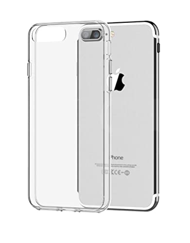 Todotumovil Funda TPU para Apple iPhone 8 Plus Carcasa Transparente de Silicona para móvil
