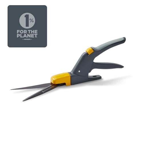 Clippin' the Blades: 5 Top Ergonomic Grass Shears Woodland Tools Co. Heavy Duty Rotating Grass Shears – 180° Adjust...