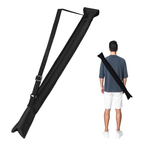 Billiard Pool Cue Stick Carrying Case Pool Cue Case Black Pools Stick Cases, Pools Sticks Bag for Carrying the 1/2 Billiard Sticks, Billiards Cues Cases 32 Inches Snooker Storage Carryings Bags
