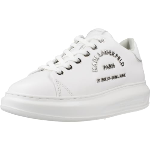 Karl Lagerfeld Women Kapri Maison high-top Sneakers White - Silver 5 UK