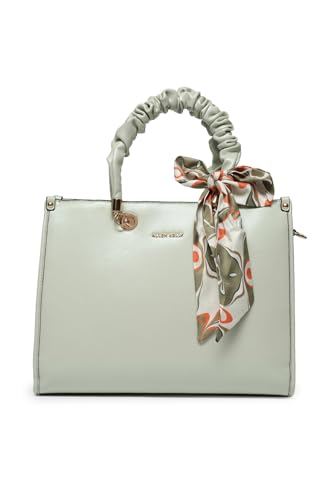 Image of Allen Solly Women's Large Tote Shoulder Bag | Vegan Leather | Organized Interior | Magnetic Flap | Brunch & Shopping