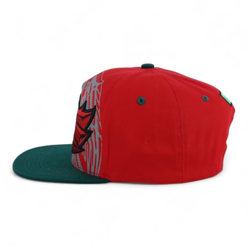 Image of Hecho En Mexico Eagle 3D Embroidered Flat Bill Snapback Cap