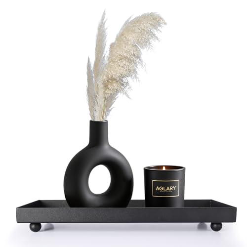 Rectangle Black Matte Metal Tray, Suit for Candle Holder, Vanity ...