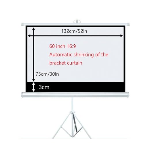 Pantalla portátil para proyector 60'' 16:9 HD sin arrugas miniatura 7