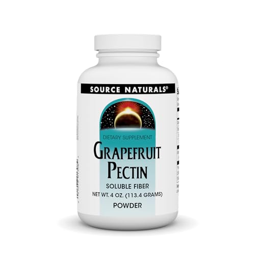Source Naturals Grapefruit Pectin, Soluble Fiber - Dietary Supplement - 4 oz POWDER