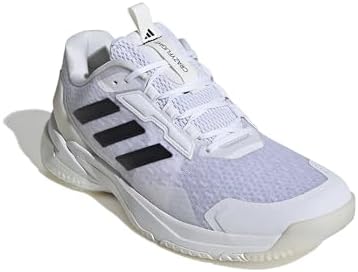 ホワイト〔4台〕 adidas Tênis masculino Crazyflight 5 Indoor, Branco/Preto/Zero