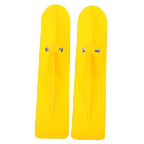 KICHOUSE 2-in-1 Snow Sleds for Boys and Girls Ski Equipment Scooter Conversion Snowboard Scooter Accessory Random Color