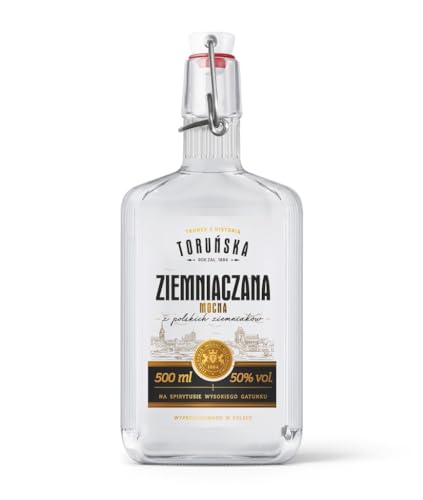 Kartoffel Wodka Stark aus Polen Toruńska/Ziemniaczana Mocna, 0,5 L, 50% Vol.