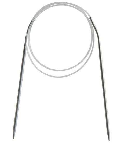 Syaladeu Aluminium Circular Knitting Needle, 80cm Needle for Making Woolen artecraft Like Sweater, Shawl,Muffler,Cap, Kids Shoes or Socks etc, (Pack of 1) (Size No-10)-image-6