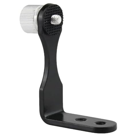 Universal Binocular Adapter, Metal Binocular Tripod Adapter Adaptor Mount Bracket - for Connecting Binoculars to a Tripod, 1/4"-20 Socket/Thread Cover