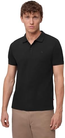 DANISH ENDURANCE Poloshirt Herren, Bio-Baumwolle, Regular, 1er & 2er Pack | Piqué Poloshirt aus Bio-Baumwolle, Atmungsaktiv & Weich mit Regular Fit für Büro und Freizeit