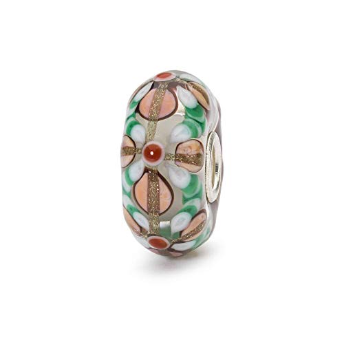 Preisvergleich Produktbild Trollbeads Glas Bead Zauberblumen