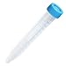 15ml Graduated Centrifuge Tube, PP Materials, Conical Bottom, Disposable, Blue Cap, Karter Scientific 208O2 (Pack 100)