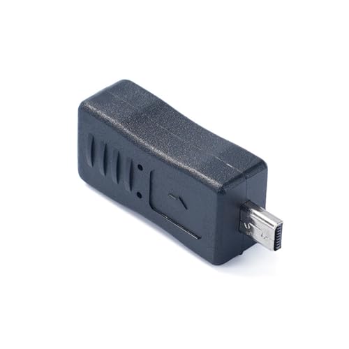 VOQGHTU Adaptador tipo C hembra a mini USB de 8 pines macho para una sincronización de datos rápida y carga. Requiere adaptador USB C a MiniUSB