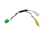Car Parking Reverse Rear Camera Video Plug Converter Cable Adapter for Isuzu 2020 Car MP5 Cable